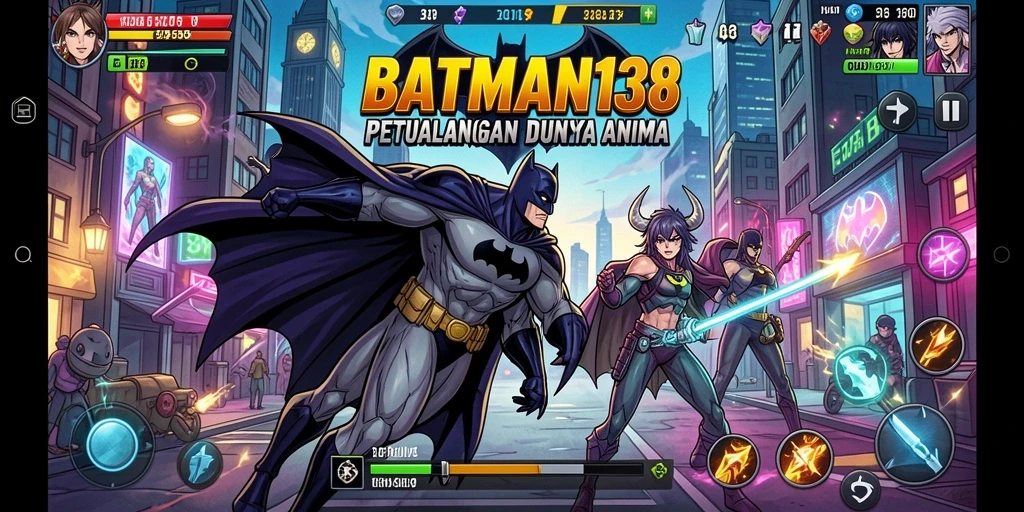 Gameplay menarik di dunia anime penuh warna.