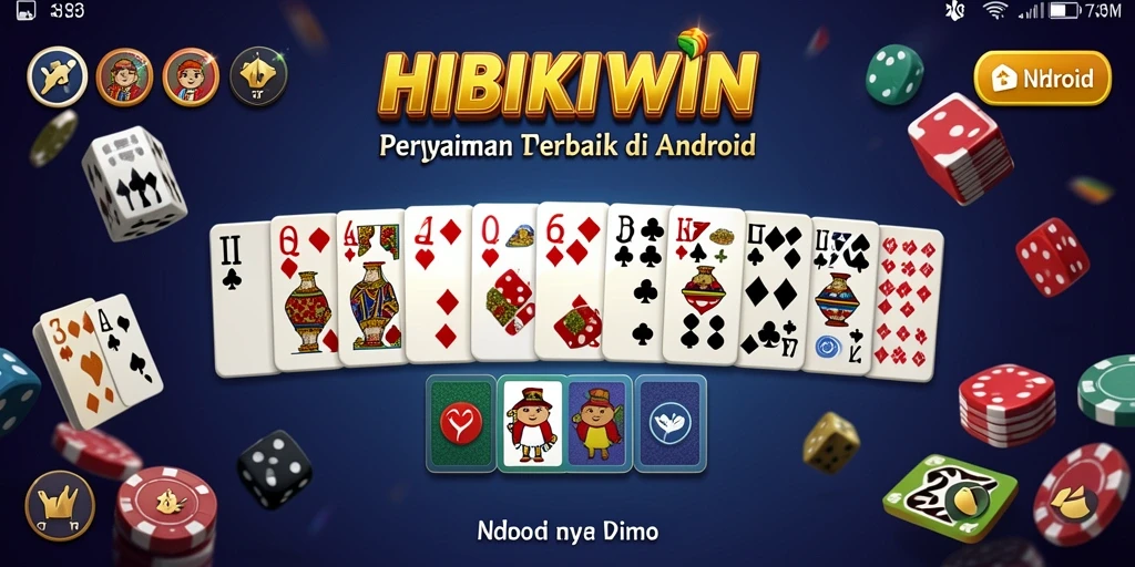 Tampilan gameplay HIBIKIWIN yang seru dan interaktif.
