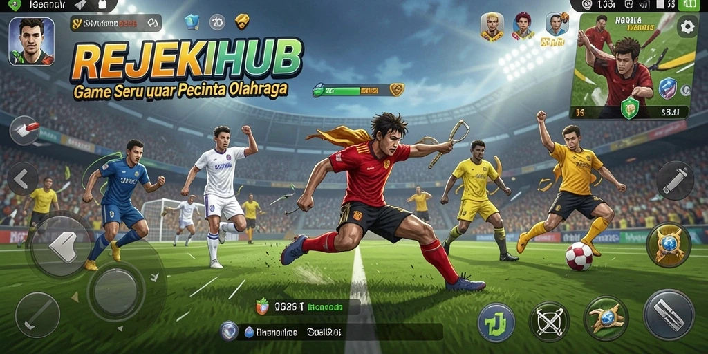 Tampilan menarik dalam gameplay REJEKIHUB yang menonjolkan olahraga.